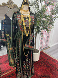 Black and green velvet malaka